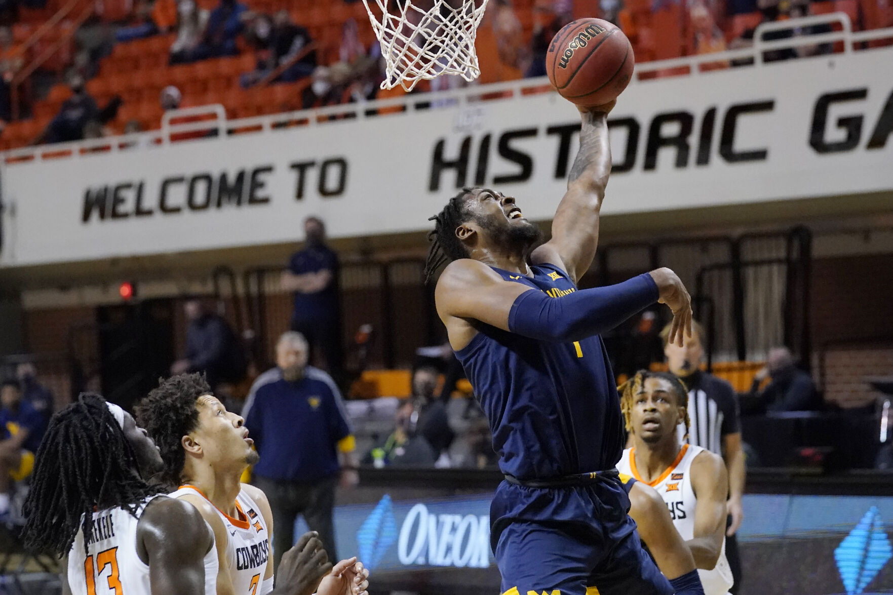 West Virginia Oklahoma St Basketball